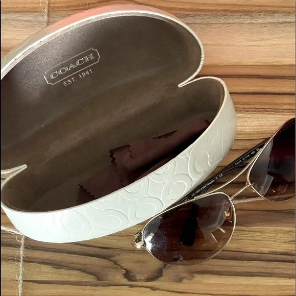 Coach sunglasses with case .  EUC Coach | Accessories | Coach Sunglasses Euc W Case | Poshmark main image 3